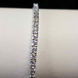2.62CTW VVSD 7.5" Moissanite Tennis Bracelet